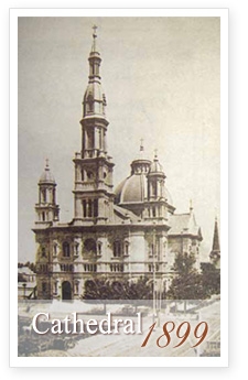 The cathedral in 1899