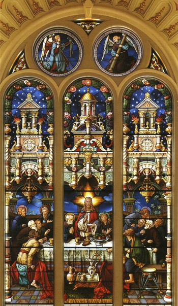 Cathedral Last Supper Window