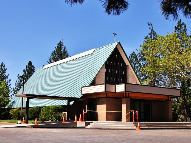 Shasta Lake, St Michael Mission Church